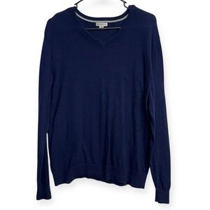 Merona Men’s Navy‎ V-Neck Sweater Size M